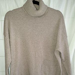 Macy's Beige Turtleneck Sweater